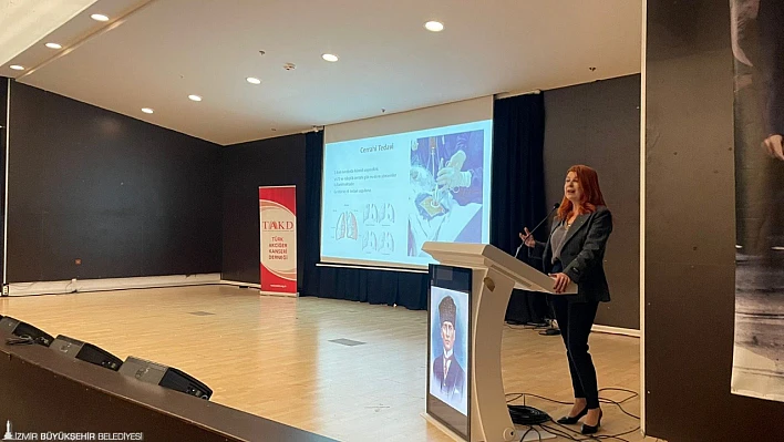 İzmir Büyükşehir Belediyesi'nden 'Nefesini Koru' semineri: Akciğer kanserinde erken tanının önemi vurgulandı
