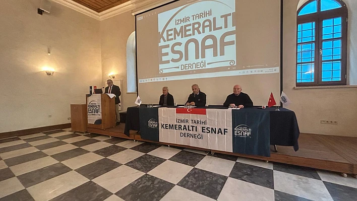 İzmir Tarihi Kemeraltı Esnaf Derneği'nde güven tazeleyen genel kurul