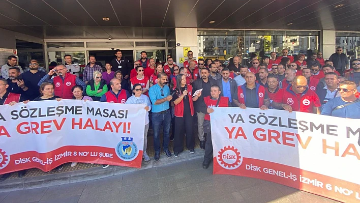 Karşıyaka Belediyesi İşçileri Greve Gidiyor