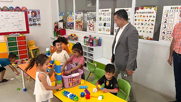 Kaymakam Erdoğan'dan Ödemiş'te eğitime ve sosyal hizmetlere yakın ilgi