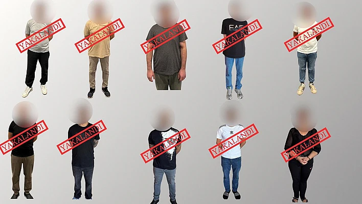Kırmızı Bültenle aranan 10 suçlu Türkiye'ye getirildi