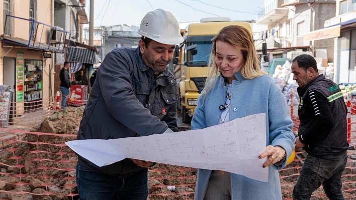 Konak'ta doğalgaz çalışmaları hızlandı