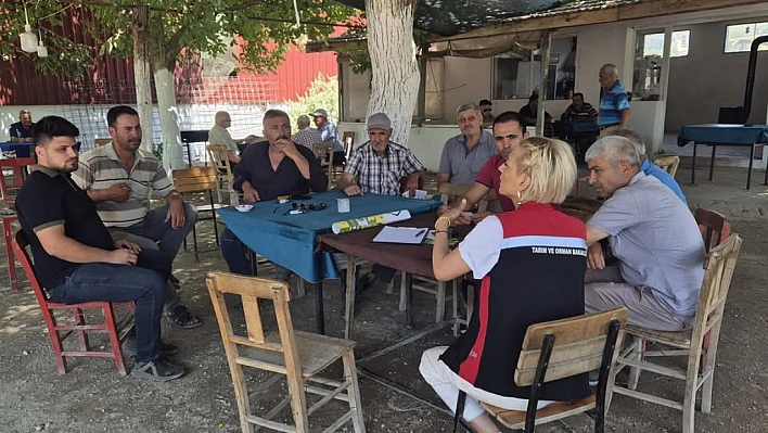 Küçükkale'de üreticilerle doğrudan iletişim toplantısı gerçekleştirildi
