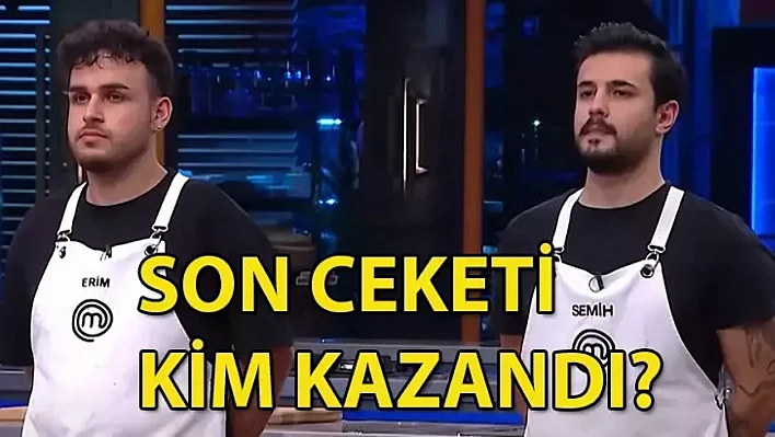 MasterChef'te Son Ceketin Sahibi Belli Oldu
