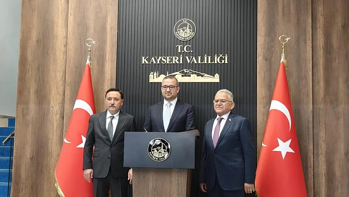 Merkez Bankası Başkanı Karahan'dan Kayseri Valiliği'ne ziyaret