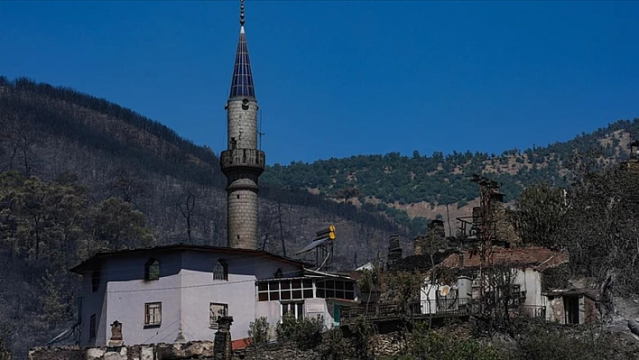 Ödemiş'te yangın mağdurları için hasar listeleri askıda