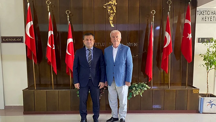 Ödemiş Ticaret Borsası'ndan yeni Kaymakam Erdoğan'a ziyaret