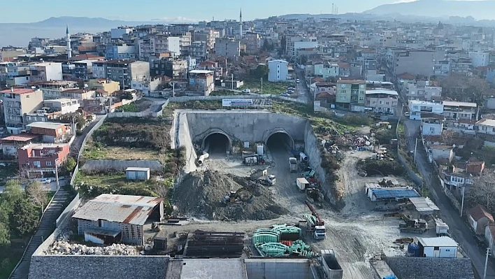 Onat tüneli kazılarının yüzde 90'ı tamamlandı