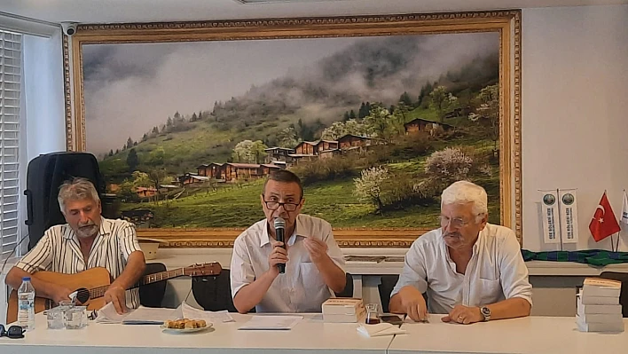 Rizeliler kültürüne sahip çıkıyor, Kenan Öncüler'in kitabı için federasyonda buluşma