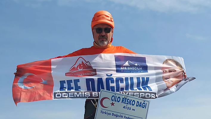 Salim Taşbaş, Türkiye'nin ikinci zirvesinde başarıya ulaştı