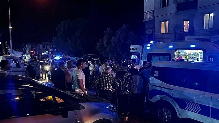 Sarnıç'ta 'laf atma' tartışması bıçaklı kavgaya dönüştü: 1 kişi yaralandı