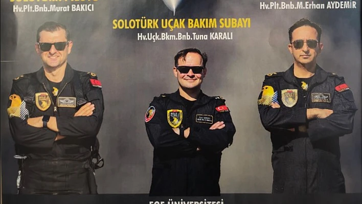 SOLOTÜRK pilotları Ege Üniversitesi'nde deneyimlerini paylaşacak