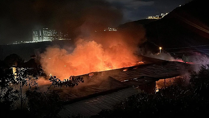 Son Dakika! İzmir'de Korkutan Yangın