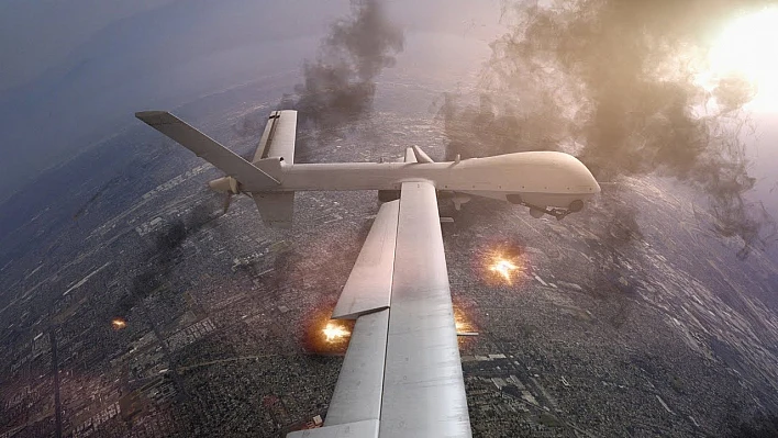 Son Dakika! Şam'da Drone Saldırısı