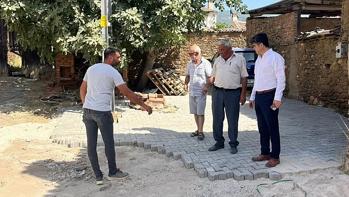Tire Belediyesi'nden Derebaşı'na altyapı desteği