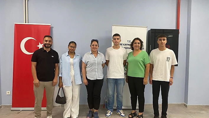 Tire'de Lojistik alanı öğrencilerinden İlçe Milli Eğitim Müdürüne Ziyaret
