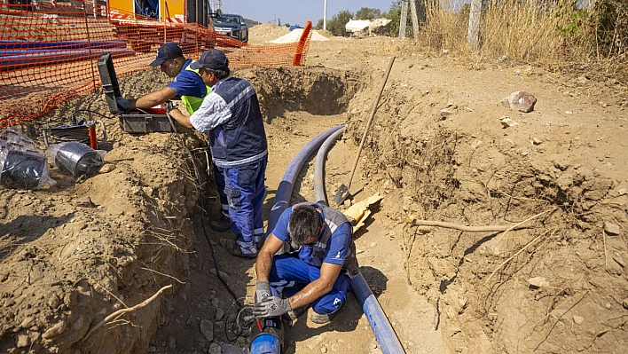 Tire'nin Su Hatları Yenileniyor: 9,5 Milyonluk Yatırım Başladı