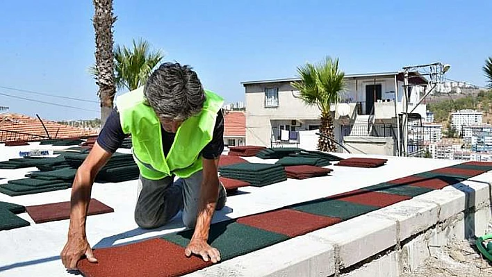 Uğur Mumcu Parkı Çiğli'de baştan aşağı yenileniyor