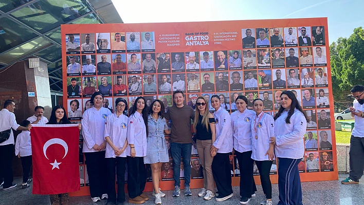 Uluslararası gastronomi buluşmasında İzmir'in meslekî eğitim zaferi