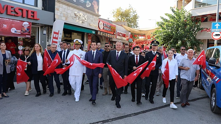 Urla'nın Kurtuluşu 103. yılında şehit acısıyla buruk kutlandı