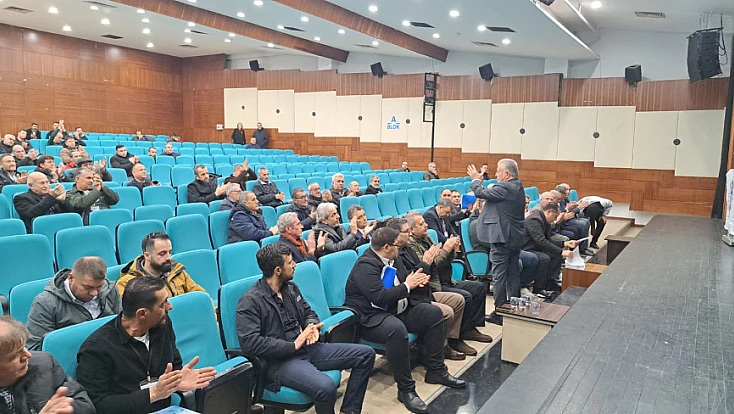 İzmir kaloriferciler ve sıhhi tesisatçılar odası’nda başkanlık seçimi gerginlikle başladı