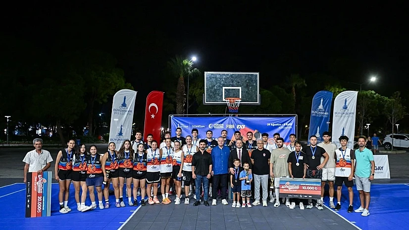 3x3 Streetball İzmir Cup 2025'te şampiyonlar belli oldu
