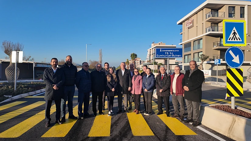 Başkan Günay'dan Cemil Tugay'a teşekkür