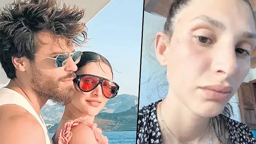 Can Yaman'dan sevgilisine destek