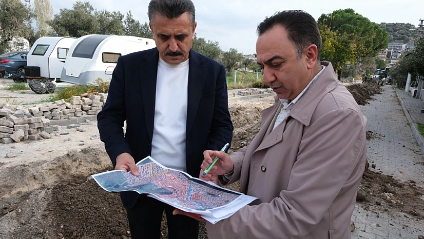 Dikili'de doğalgGaz 4. Etap çalışmaları başladı