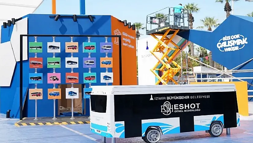 ESHOT'tan Fuar'da nostaljik ve yenilikçi yolculuk