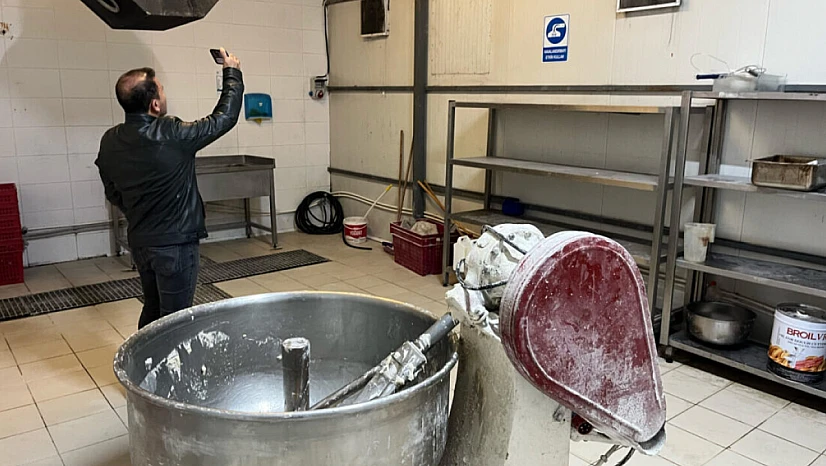 Fare görüntüleri sonrası denetim yapıldı, hijyen eksikleri tespit edildi