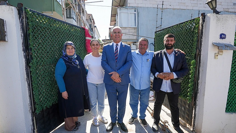 Gaziemir Belediyesi'nden yangın mağdurlarına destek eli