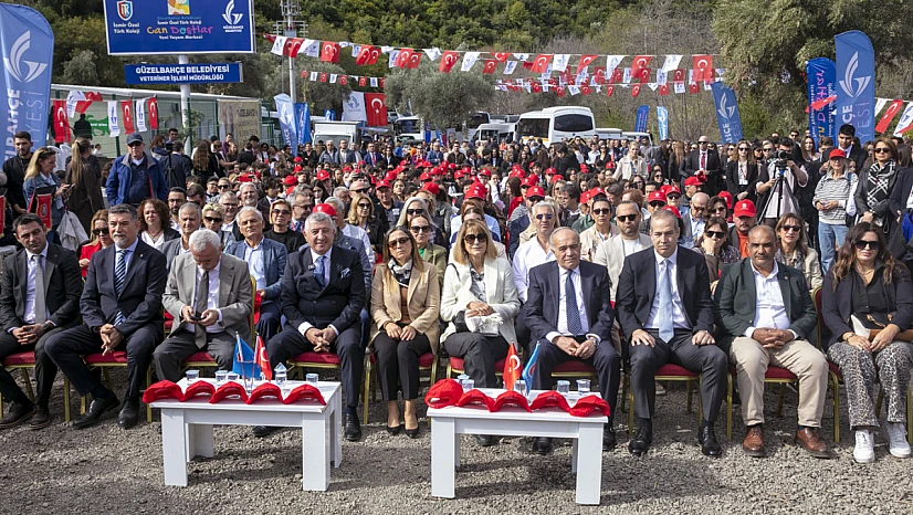 Güzelbahçe'de örnek proje: Can dostlar yaşam merkezi açıldı
