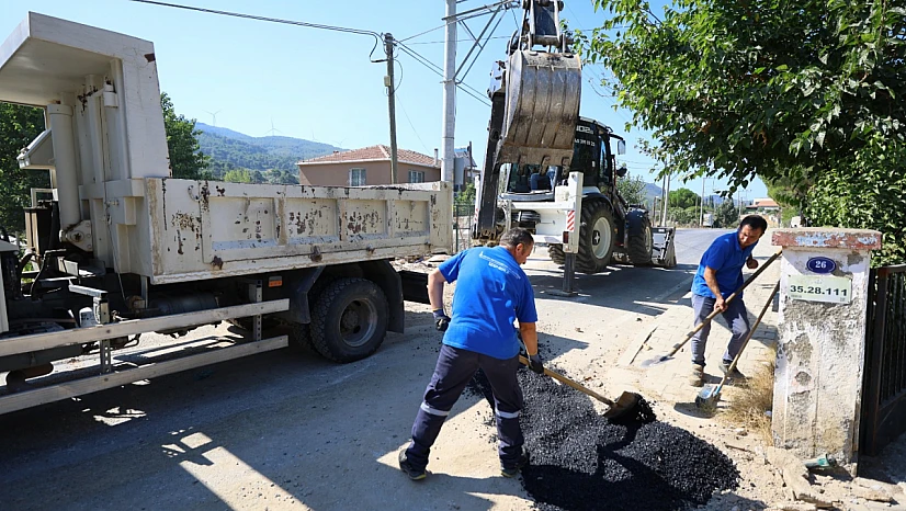 İzmir Büyükşehir Belediyesi ve Efes Selçuk Belediyesi'nden ortak altyapı çalışması
