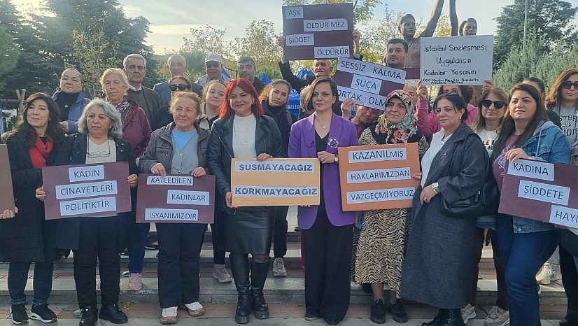 Karabağlar'da 25 Kasım'da tek ses tek yürek: Şiddete karşı gece yürüyüşü ve 24 saatlik nöbet