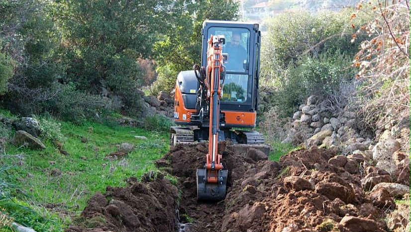 Menemen Belediyesi'nden Ayvacık'a tarımsal sulama hamlesi