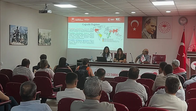 Ödemiş'te fidan üreticilerine turunçgil hastalıkları eğitimi verildi
