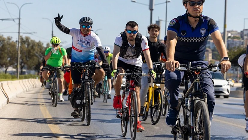 Sağlıklı yaşam ve temiz çevre için pedalladılar