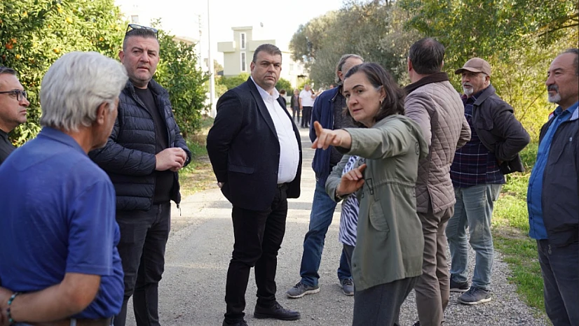 Seferihisar Belediyesi'nden Sığacık Girlen Mevkii'ne 20 nilyon TL'lik yol yatırımı