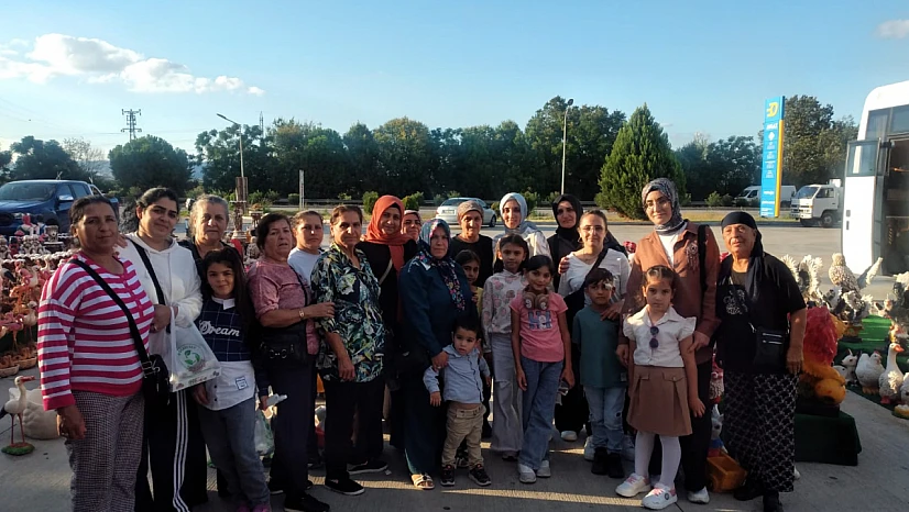 Soma'lı kadınlar Sasalı ve Körfez gezisiyle unutulmaz bir gün yaşadı