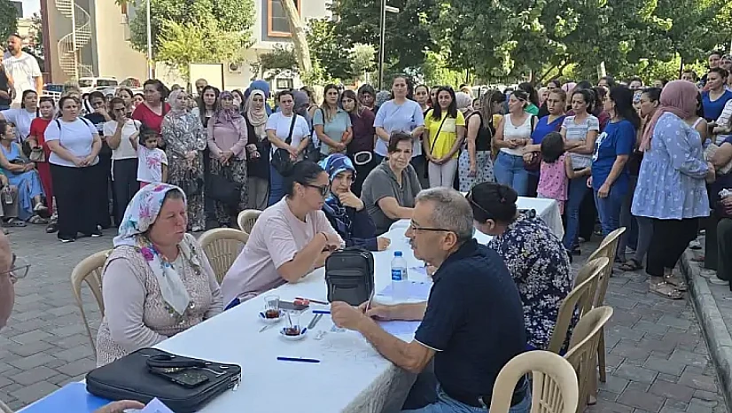 Tire'de eğitim kurumlarına destek için TYP mülakatları yapıldı