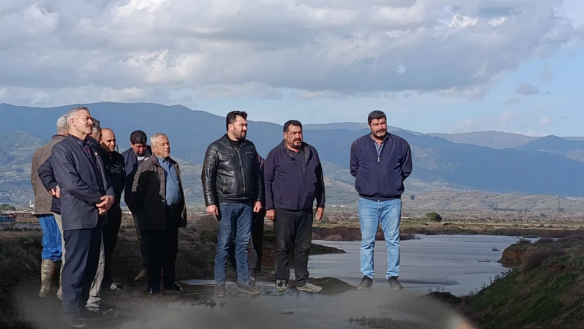 Tire'de yağmur suyu tepkisi: Muhtarlardan DSİ'ye çağrı