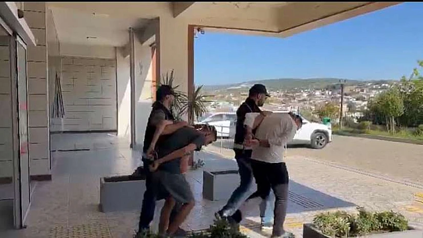 Urla'da yağmaya teşebbüs ve iş yeri kurşunlama olayında 4 tutuklama