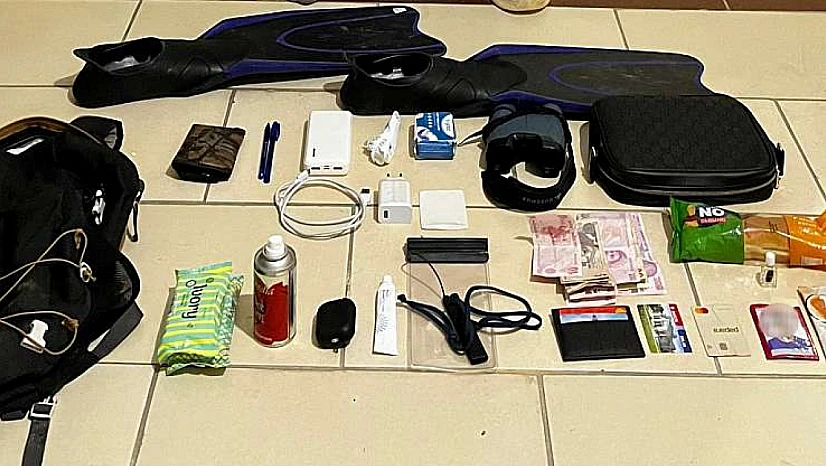 Yüzerek Yunanistan'a geçmeye çalıştı, jandarmadan kaçamadı