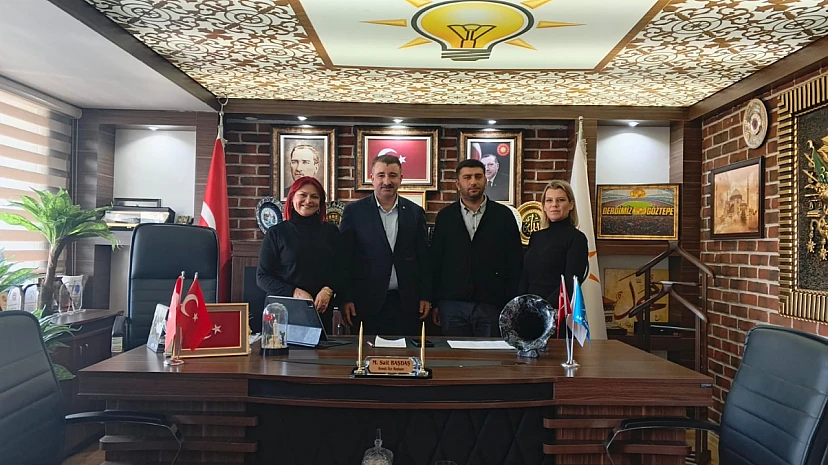 TV9 VE DOKUZDA9’DAN AK PARTİ KONAK İLÇE BAŞKANLIĞI’NA ZİYARET