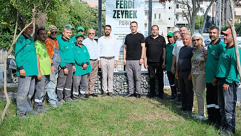 Ferdi Zeyrek'in adı Hatay Defne'de açılan parkta yaşatılacak