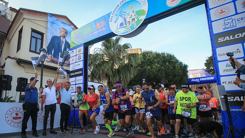 Salomon Çeşme yarı maratonu 2026 için kayıtlar başladı