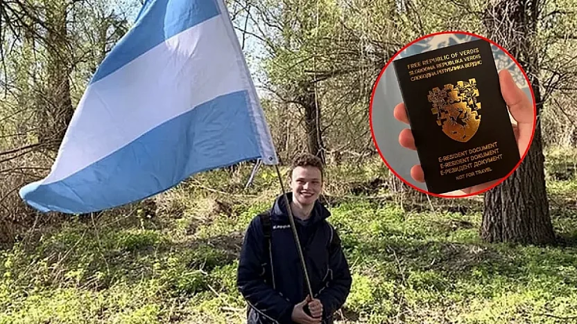 Sınırdaki genç girişimci 20 yaşında kendi devletini kurdu: Liberland