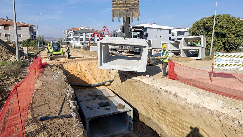 Tire'de taşkın sorununa kalıcı çözüm: 180 milyon liralık altyapı yatırımı başladı