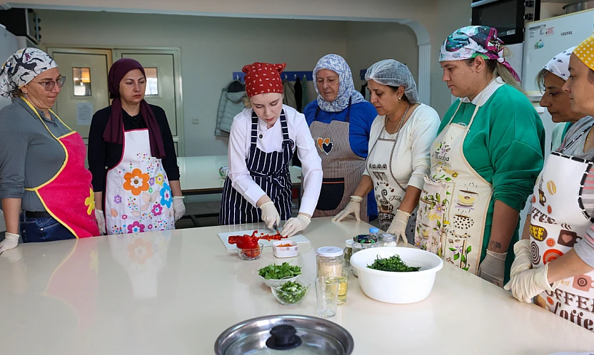 Bucalı kadınlar dünya mutfağında buluştu